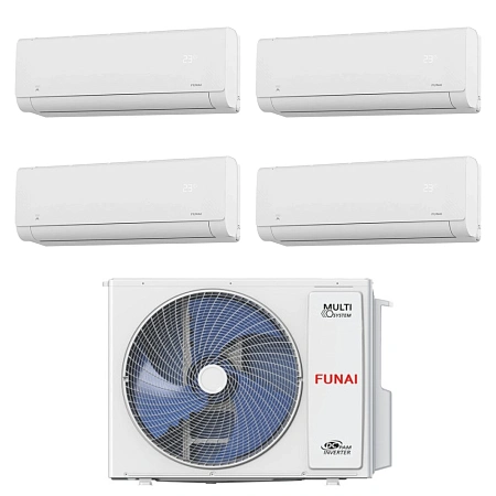 Мульти-сплит-система Funai RAM-I-4OK105HP.02/U / RAM-I-SG30HP.W03/Sx4