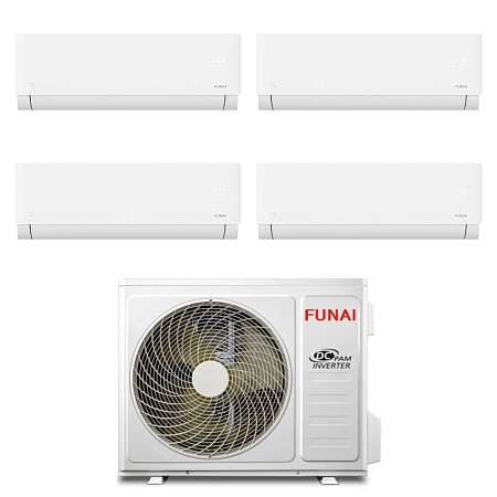 Мульти-сплит-система Funai RAM-I-4SKG105HP.02/U / RAM-I-SN30HP.W02/Sx4