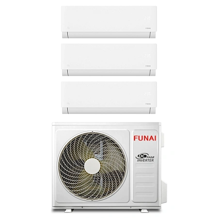 Мульти-сплит-система Funai RAM-I-3SKG80HP.02/U / RAM-I-SN35HP.W02/S + RAM-I-SN30HP.W02/Sx2