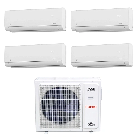 Мульти-сплит-система Funai RAM-I-4OK105HP.01/U / RAM-I-SG30HP.W03/Sx4